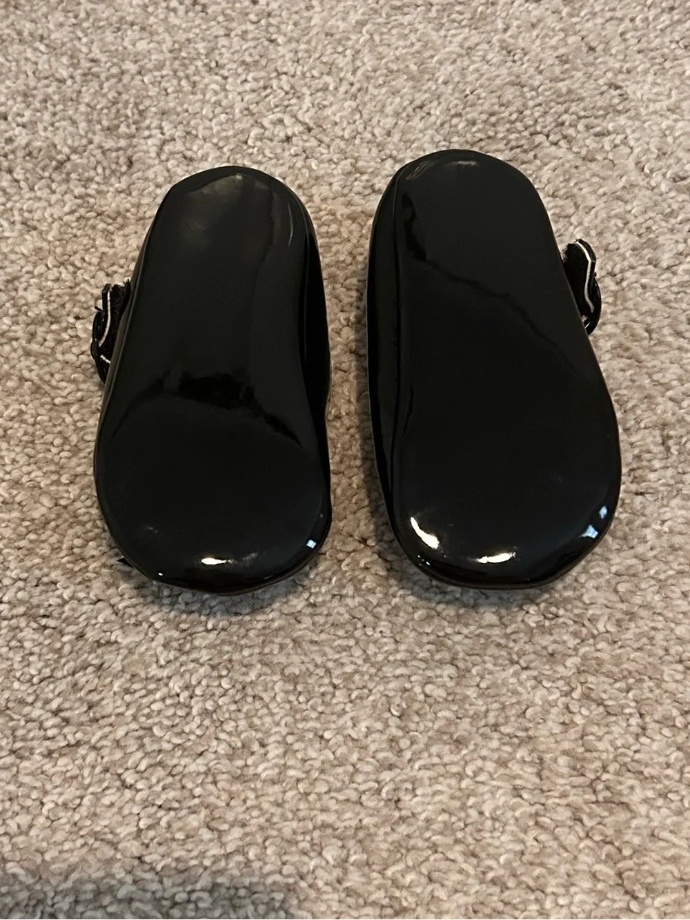 Baby Deer Black Patent Mary Jane Shoes